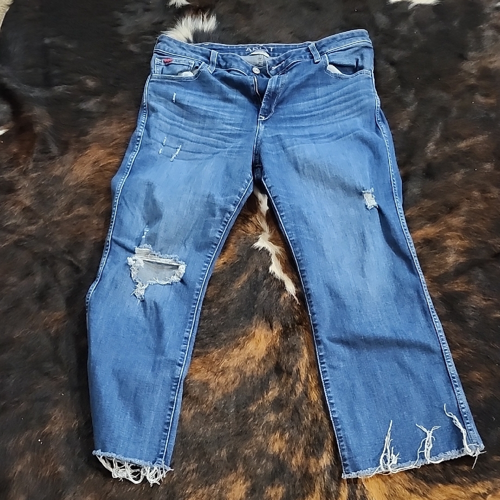 Ariat Distressed Blue Jeans